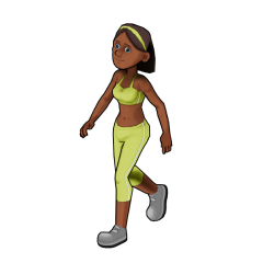 Female Walking