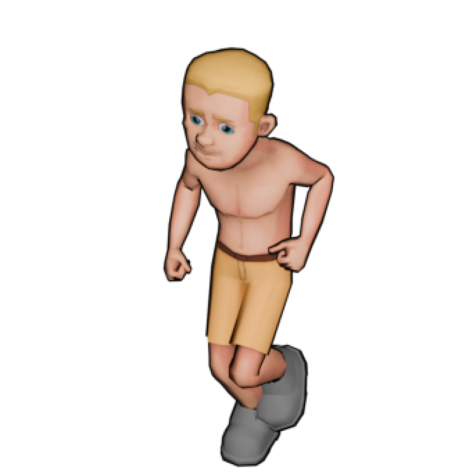 Male Run Shorts