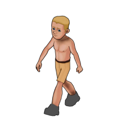 Male Walk Shorts