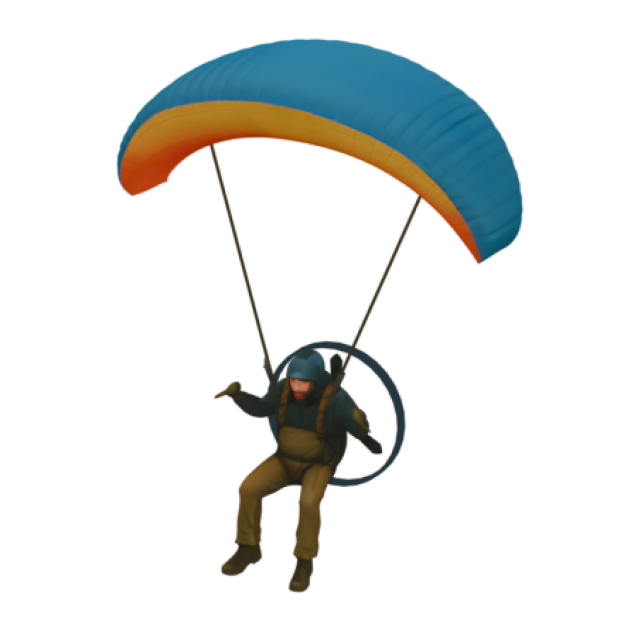 Powered paraglider