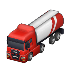 Modern Truck Tanker