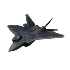 Fighter Jet (Stealth Gray)