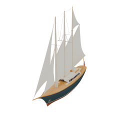 Old Sail Boat